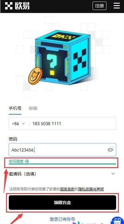 欧易交易所app怎么注册登录，okex最新官网地址注册流程-第3张图片-欧易下载